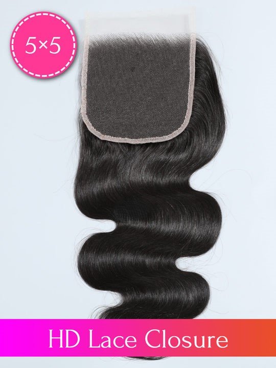 HD Lace Closure 5X5 inch Body Wave