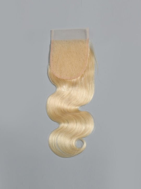 613 Hair Transparent Lace Closure Body Wave 4X4 inch