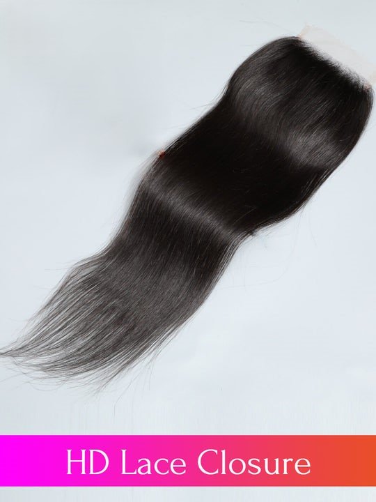 Straight Hair 4X4 inch HD Lace Closure