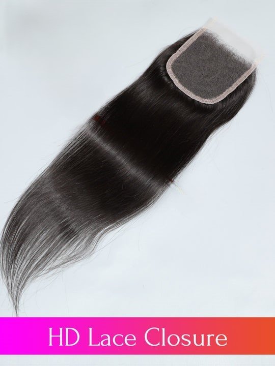 Straight Hair 4X4 inch HD Lace Closure