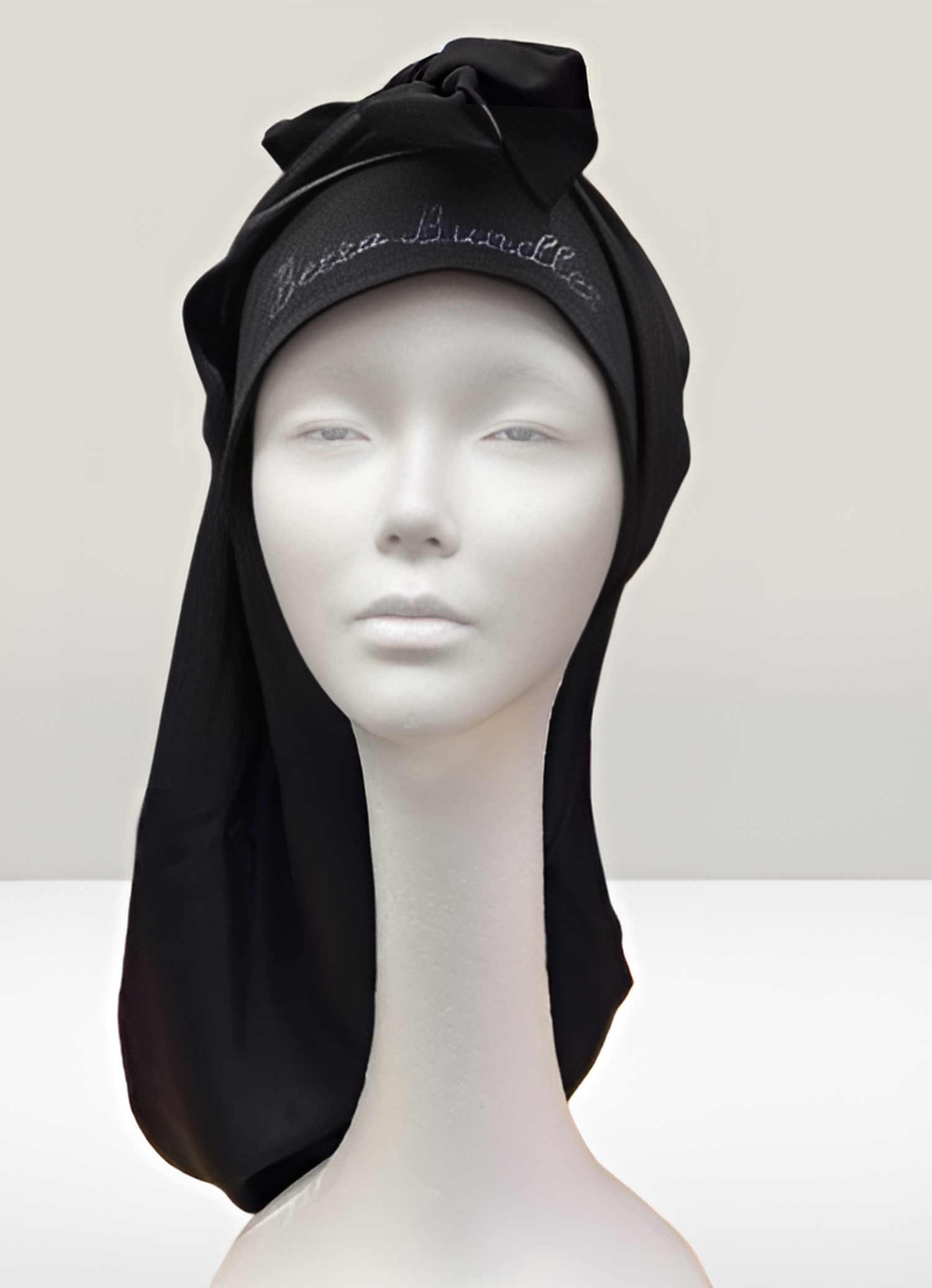   Satin Long Butta Bonnet 24"