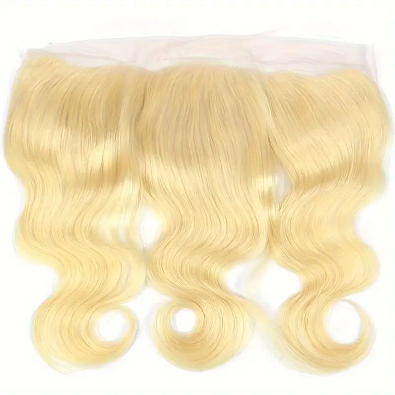 613 Hair Transparent Lace Frontal Silky Body Wave 13x4 inch