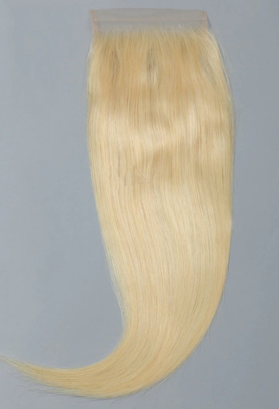 613 Blonde Hair 5x5 Silky Straight Lace Closure