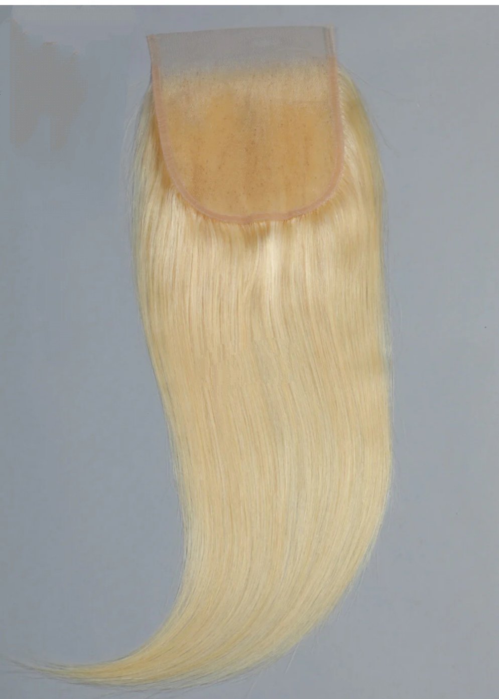 613 Blonde Hair 5x5 Silky Straight Lace Closure